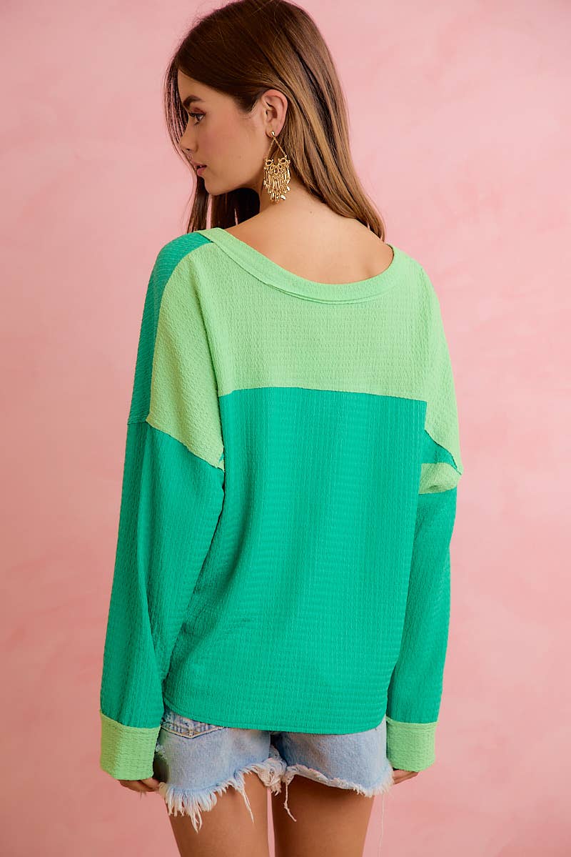 Color Block Top