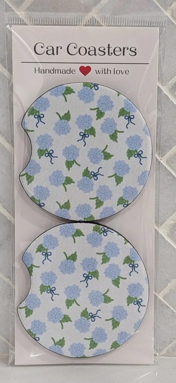 Hydrangea Car Coasters! LAST ONE!!