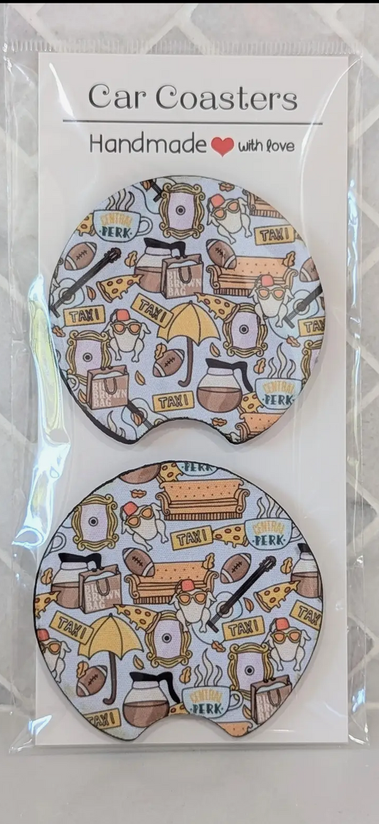 Friends Car Coasters! LAST ONE!!