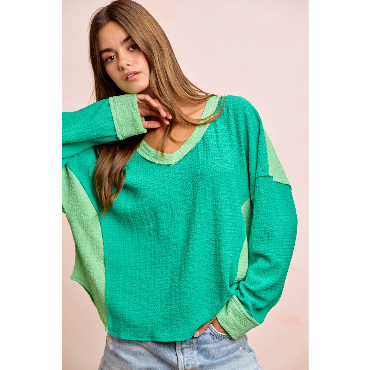 Color Block Top