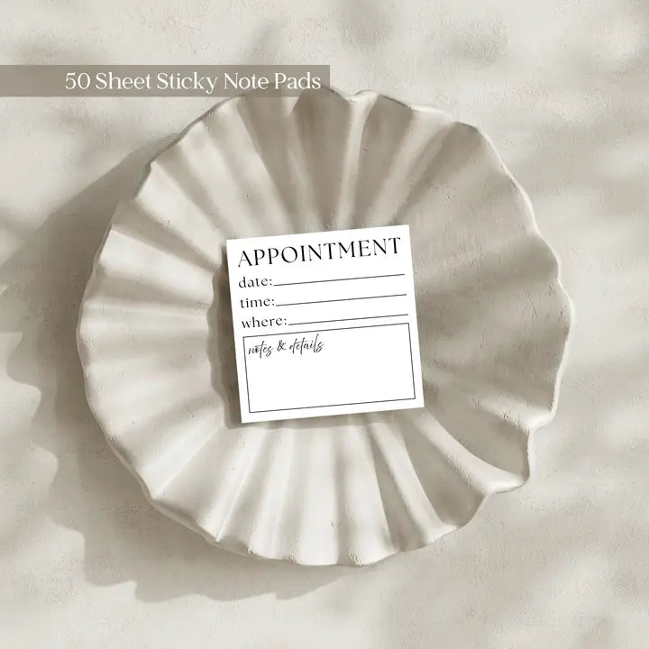 Sticky Notepads: 6 Options!