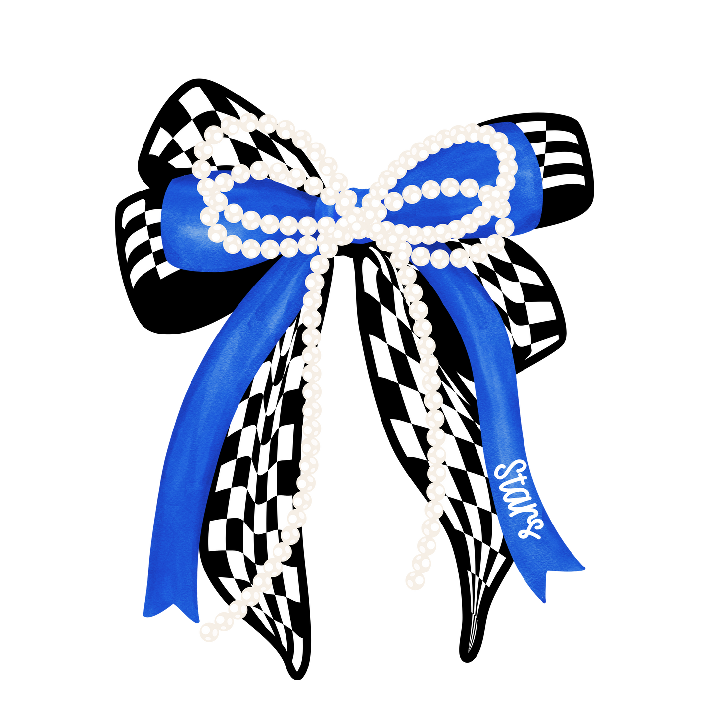 Stars Bow w/ Pearls