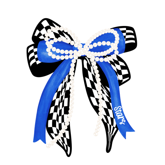 Stars Bow w/ Pearls
